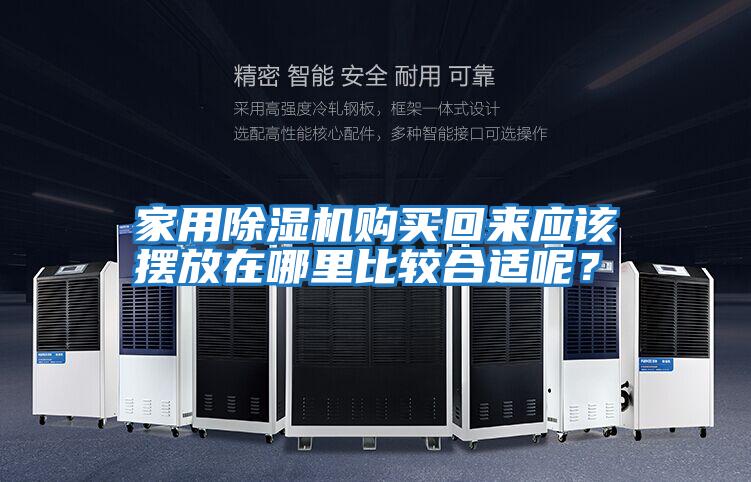 家用除濕機(jī)購(gòu)買(mǎi)回來(lái)應(yīng)該擺放在哪里比較合適呢？