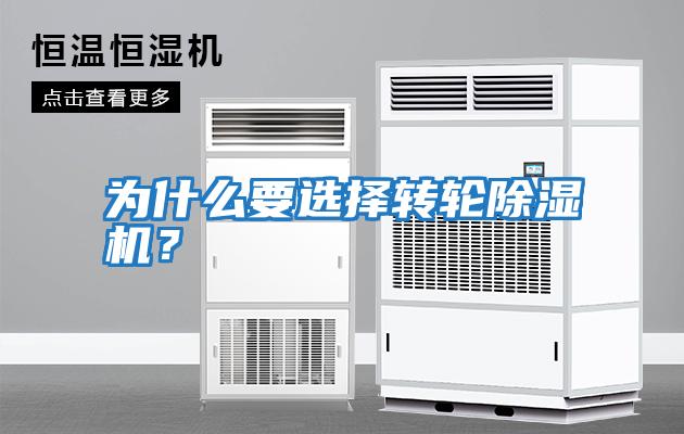 為什么要選擇轉輪除濕機？