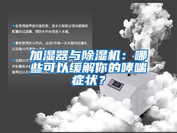 加濕器與除濕機：哪些可以緩解你的哮喘癥狀？