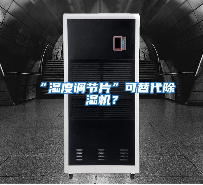 “濕度調節片”可替代除濕機？
