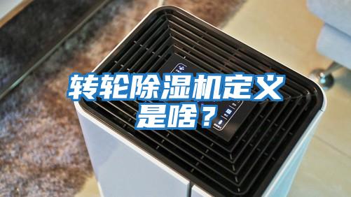 轉(zhuǎn)輪除濕機(jī)定義是啥?