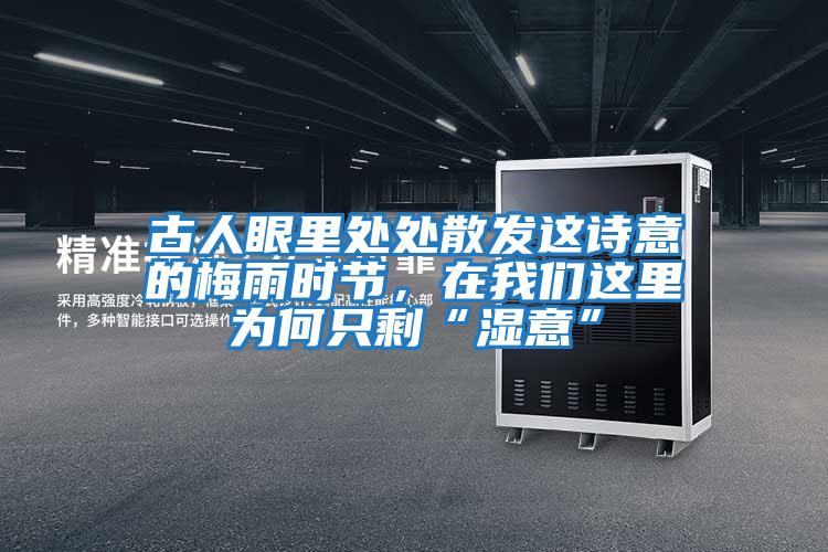 古人眼里處處散發這詩意的梅雨時節,在我們這里為何只剩“濕意”