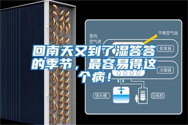 回南天又到了濕答答的季節，最容易得這個??！