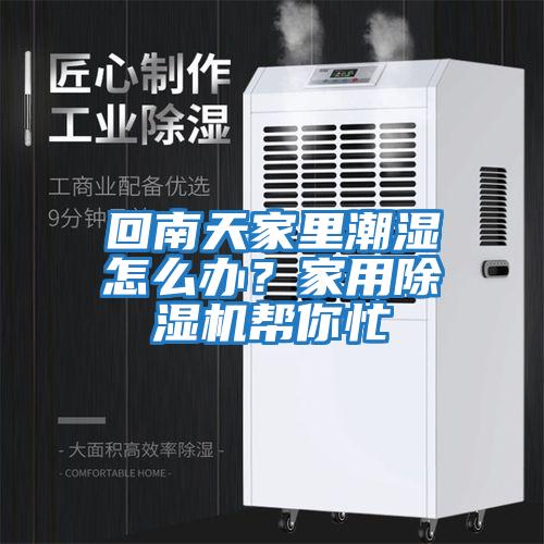 回南天家里潮濕怎么辦?家用除濕機幫你忙