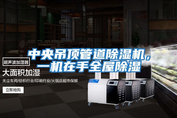 中央吊頂管道除濕機(jī),一機(jī)在手全屋除濕