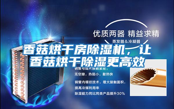 香菇烘干房除濕機，讓香菇烘干除濕更高效