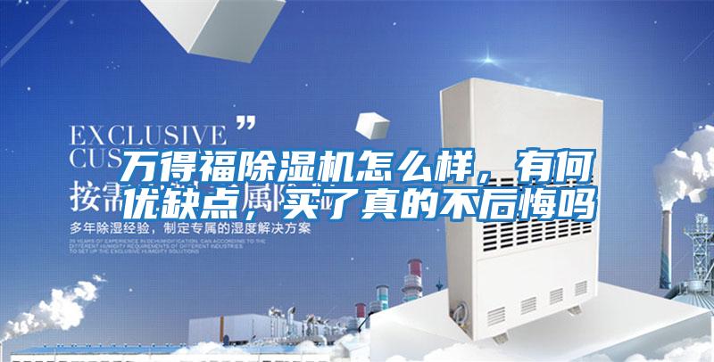 萬得福除濕機怎么樣，有何優缺點，買了真的不后悔嗎