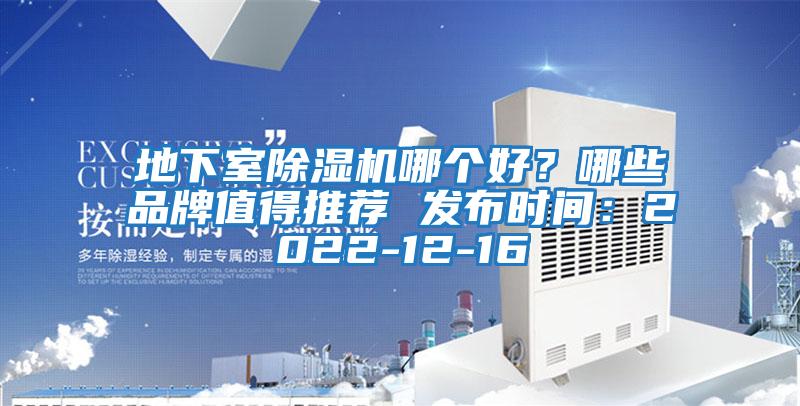 地下室除濕機哪個好？哪些品牌值得推薦 發布時間：2022-12-16