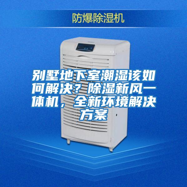 別墅地下室潮濕該如何解決？除濕新風一體機，全新環境解決方案