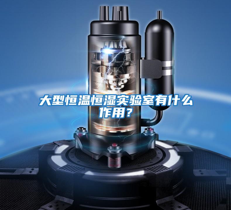 大型恒溫恒濕實驗室有什么作用？