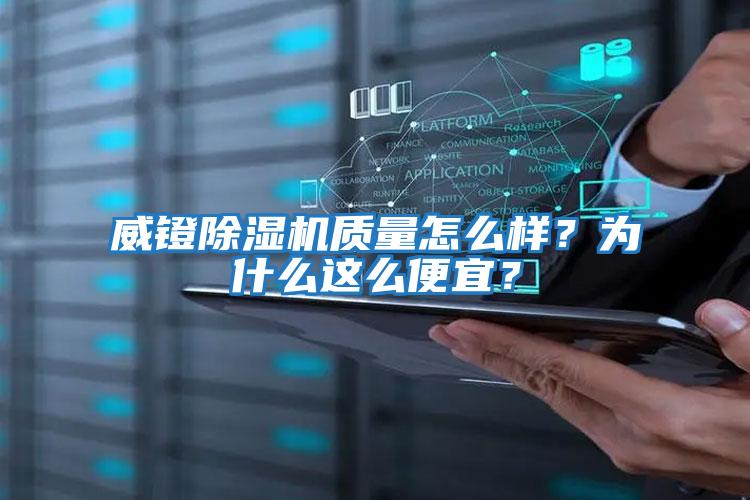 威鐙除濕機質量怎么樣?為什么這么便宜?