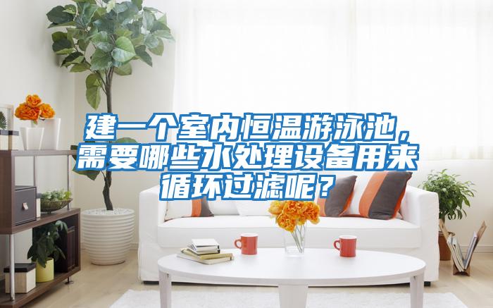 建一個(gè)室內(nèi)恒溫游泳池，需要哪些水處理設(shè)備用來(lái)循環(huán)過(guò)濾呢？