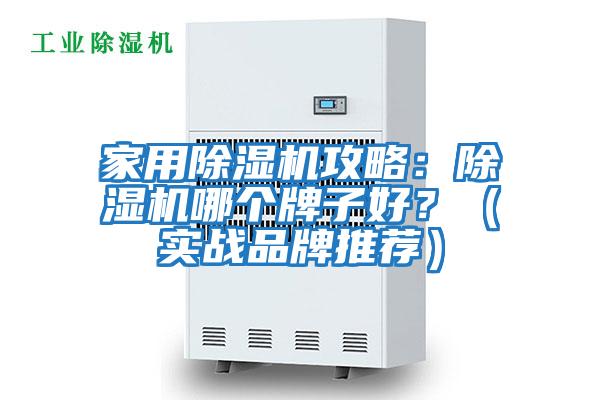 家用除濕機攻略：除濕機哪個牌子好？（實戰(zhàn)品牌推薦）