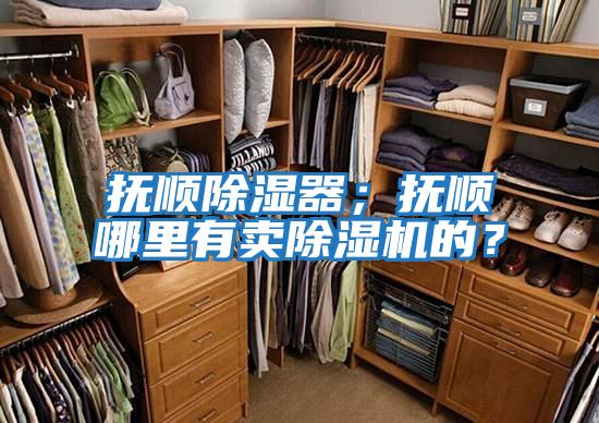 撫順除濕器;撫順哪里有賣除濕機的?