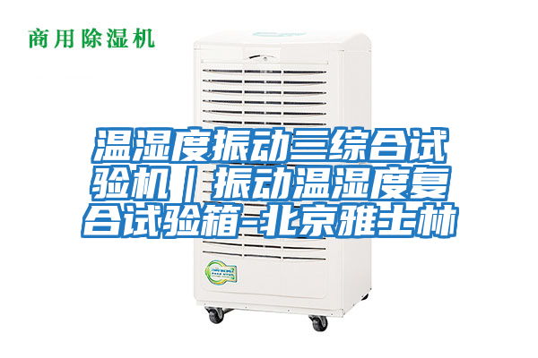溫濕度振動三綜合試驗機|振動溫濕度復合試驗箱-北京雅士林